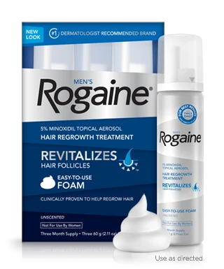 How to apply Rogaine Foam scalp