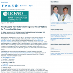 hair loss surgeons in new england, propecia, keranique, artas robotic system