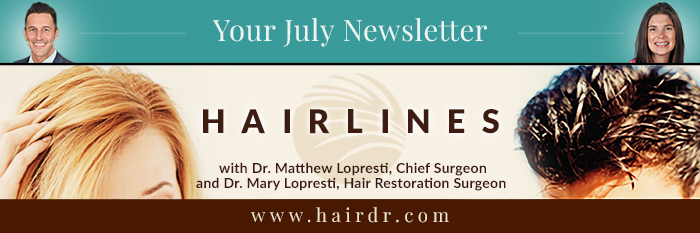 Dr. Lopresti Offers Hair Follicle Banking from HairClone®